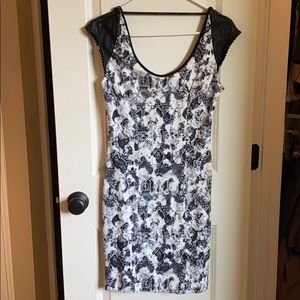 Kardashian Kollection Snakeprint Dress